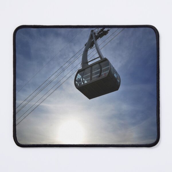 Item preview, Cablecar and Sun Against Blue Sky and Clouds designed and sold by Mats Silvan.