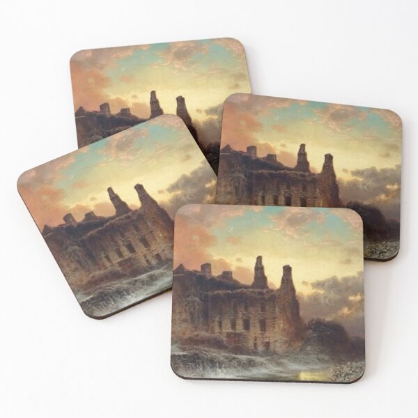 Item preview,  Ruins of Castle Laugharne at Twilight - George Herbert McCord designed and sold by Vintage Designs +.