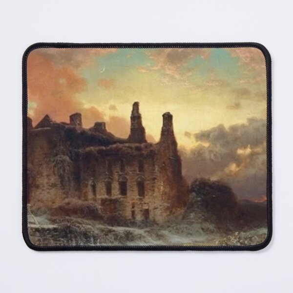 Item preview, Ruins of Castle Laugharne at Twilight - George Herbert McCord designed and sold by Vintage Designs +.