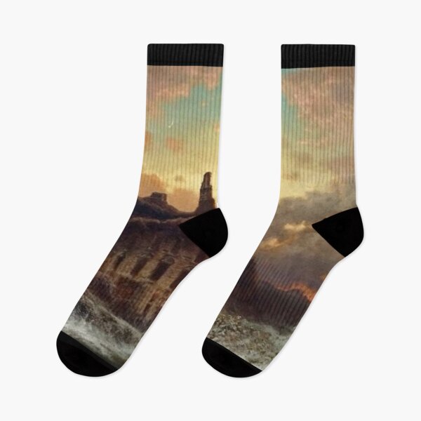 Item preview,  Ruins of Castle Laugharne at Twilight - George Herbert McCord designed and sold by Vintage Designs +.