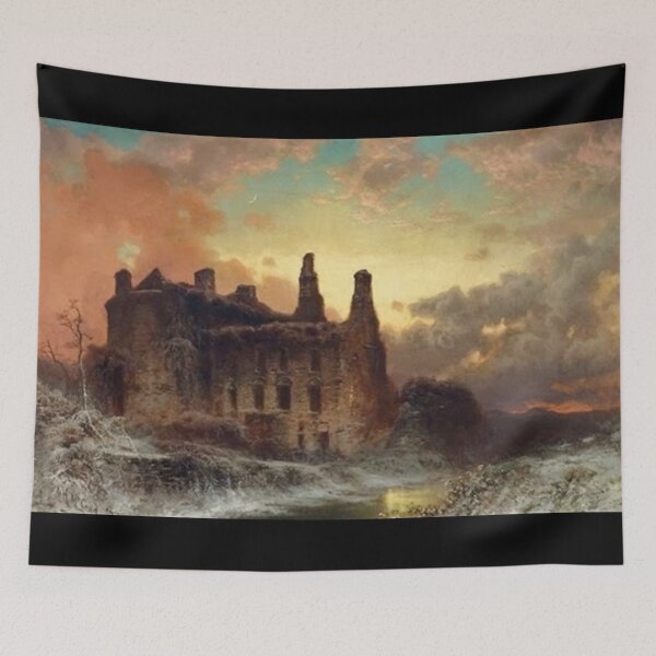 Item preview,  Ruins of Castle Laugharne at Twilight - George Herbert McCord designed and sold by Vintage Designs +.