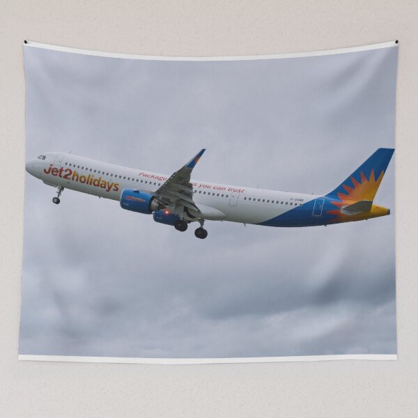 Item preview, MAN to AGP Jet2 Airbus A321-251NX G-SUNB designed and sold by Skyframe Aviation.