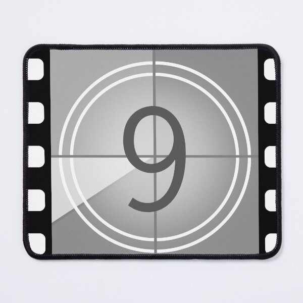 Item preview, Vintage Film Countdown Number 9 designed and sold by hangmeart.