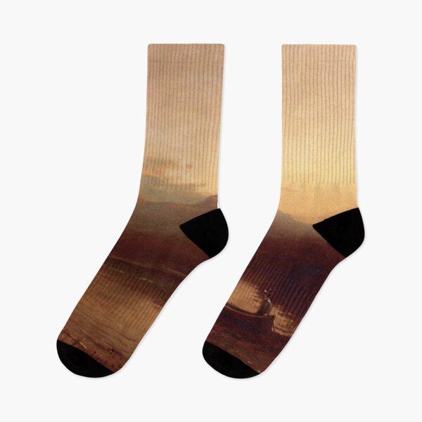 Item preview, Along the Lakeshore at Dusk - George Herbert McCord  designed and sold by Vintage Designs +.