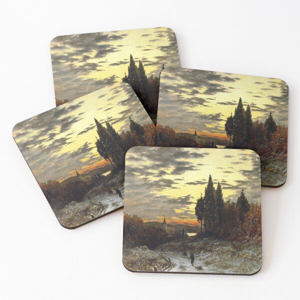 Item preview, A Winter Sunrise - George Herbert McCord  designed and sold by Vintage Designs +.