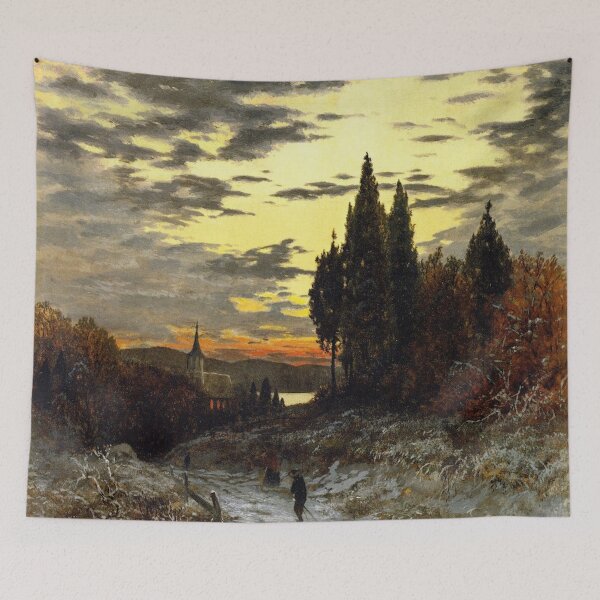 Item preview, A Winter Sunrise - George Herbert McCord  designed and sold by Vintage Designs +.