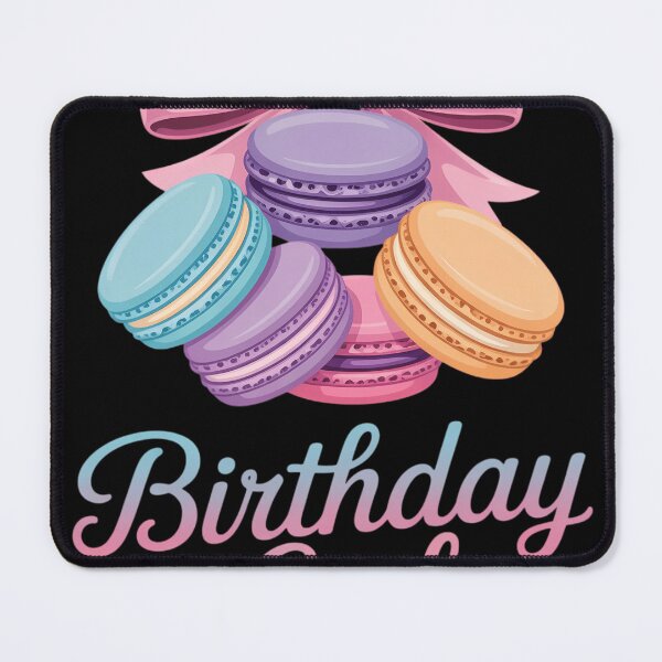 Item preview, Pink Bow Macarons Sweets Birthday Girl Party Decorations designed and sold by blueyeeti.