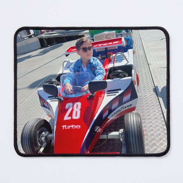 Item preview, Cool Kid Racer – Stylish Ride Photo Design for Kids & Parents designed and sold by Hussein9595.