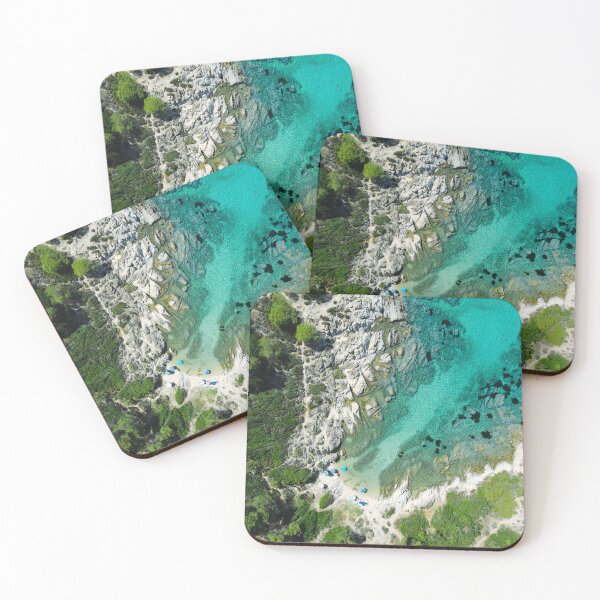 Item preview, Aegean Dreamscape – Aerial View of a Hidden Paradise designed and sold by BumbleVee ☀️.
