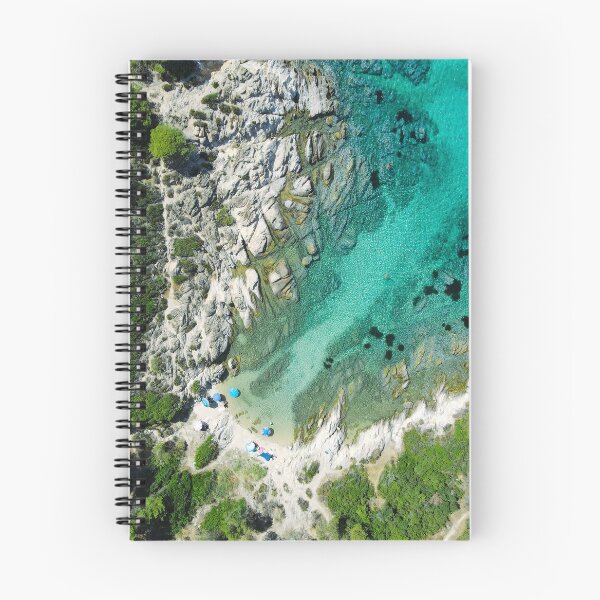 Item preview, Aegean Dreamscape – Aerial View of a Hidden Paradise designed and sold by BumbleVee ☀️.