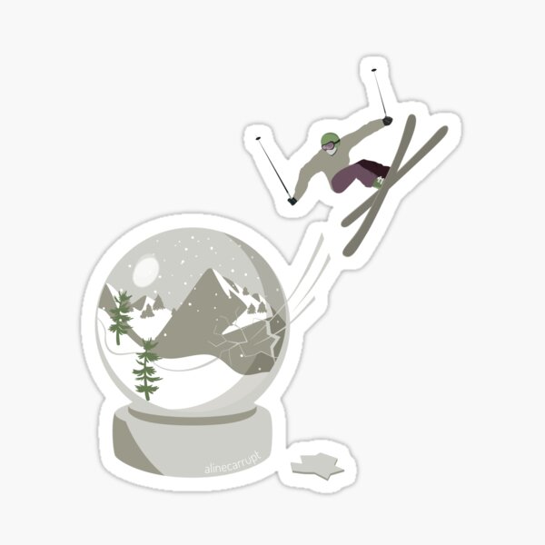 Freeride ball Sticker