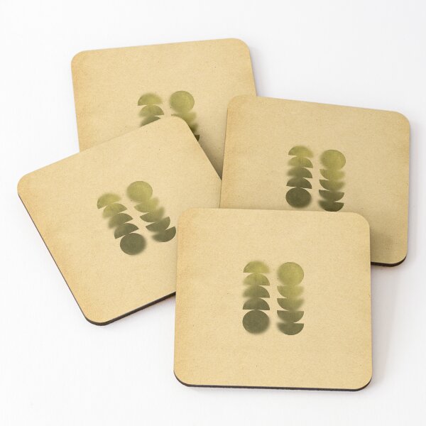Item preview, Abstract boho shapes on vintage paper designed and sold by WhalesWay.