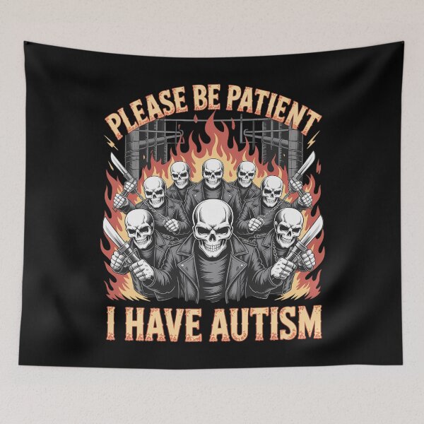 Item preview, Please Be Patient I Have Autism designed and sold by blueyeeti.