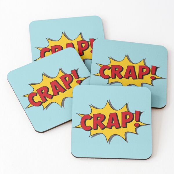 Item preview, Comic Pop Art "CRAP!" Explosion Design designed and sold by hangmeart.