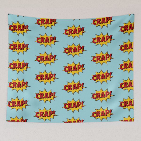 Item preview, Comic Pop Art "CRAP!" Explosion Design designed and sold by hangmeart.