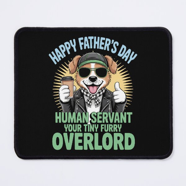 Item preview, Fun Dog Dad Funny Human Servant Father’s Day designed and sold by BakeryDozen.