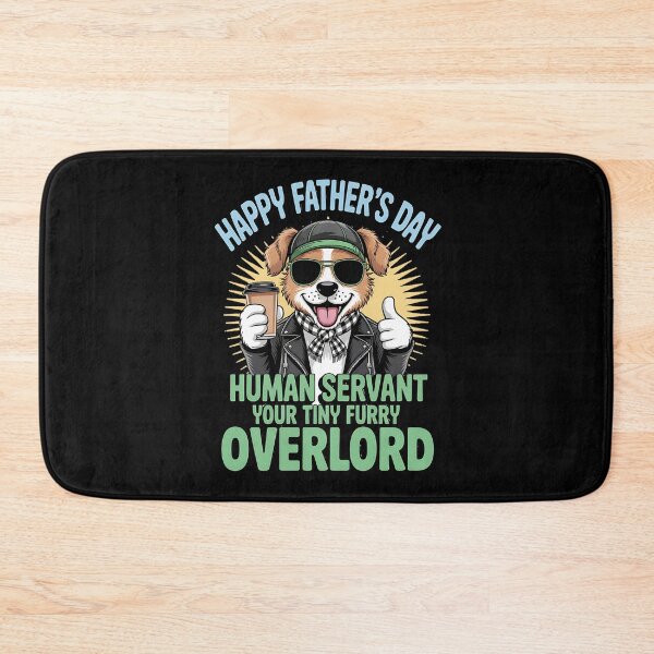 Item preview, Fun Dog Dad Funny Human Servant Father’s Day designed and sold by BakeryDozen.