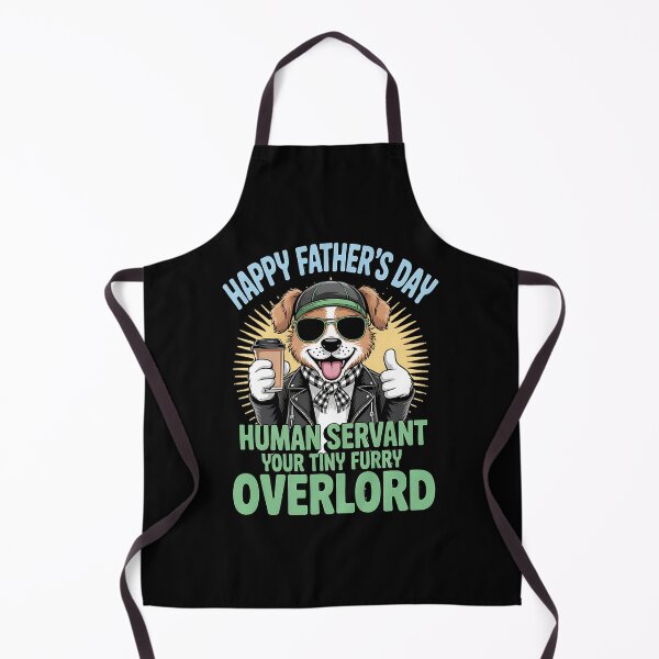 Item preview, Fun Dog Dad Funny Human Servant Father’s Day designed and sold by BakeryDozen.