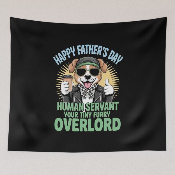Item preview, Fun Dog Dad Funny Human Servant Father’s Day designed and sold by BakeryDozen.
