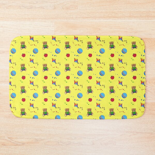 Item preview, Kids toys chalk pattern (yellow) designed and sold by RozhmarisArt.
