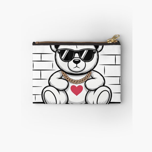 Item preview, Sensitive Gangsta Teddy Bear Funny Sarcastic Meme designed and sold by blueyeeti.