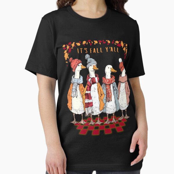 Item preview, Fall Y'all Autumn Goose Squad Cozy Fall Goose Funny Art designed and sold by MTJ-Mushrooms.