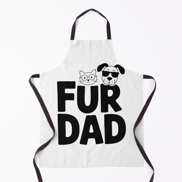 Item preview, Funny Fur Dad Fathers Day Cat Dog Lovers Puppy Owners Papa designed and sold by BakeryDozen.