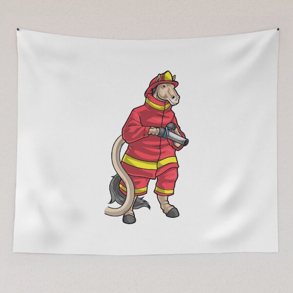Item preview, Horse Firefighter Fire hose designed and sold by Snabdesign84.
