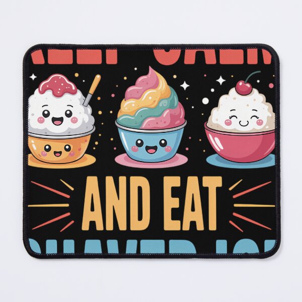 Item preview, Shaved ice Funny Hawaiian Shave Ice Snow Cone designed and sold by blueyeeti.