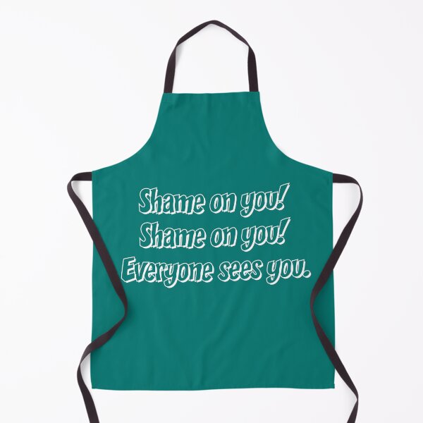 Item preview, Shame on you! Shame on you! Everyone sees you. designed and sold by Kate Anderson Art.