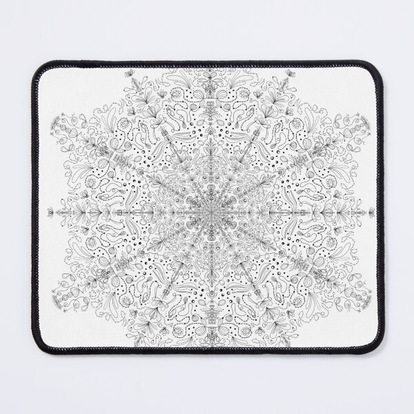 Item preview, doodly mandala designed and sold by dorisandfred.