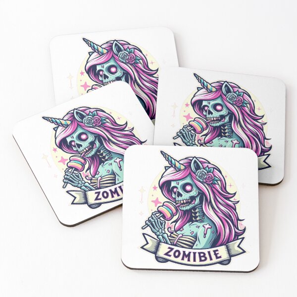 Item preview, Zombie Unicorn designed and sold by Shirtabell.