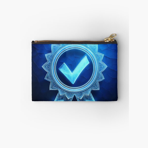 Item preview, check verify in dark background designed and sold by stemoir.