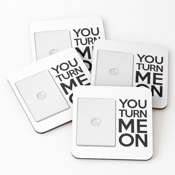 Item preview, Funny “You Turn Me On” Light Switch Pun Design designed and sold by hangmeart.
