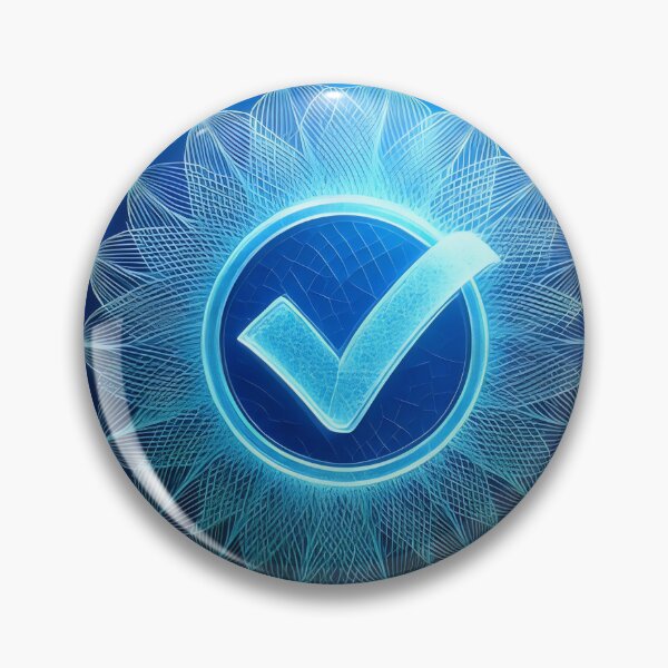 Item preview, verification check mark badge designed and sold by stemoir.
