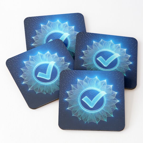 Item preview, verification check mark badge designed and sold by stemoir.