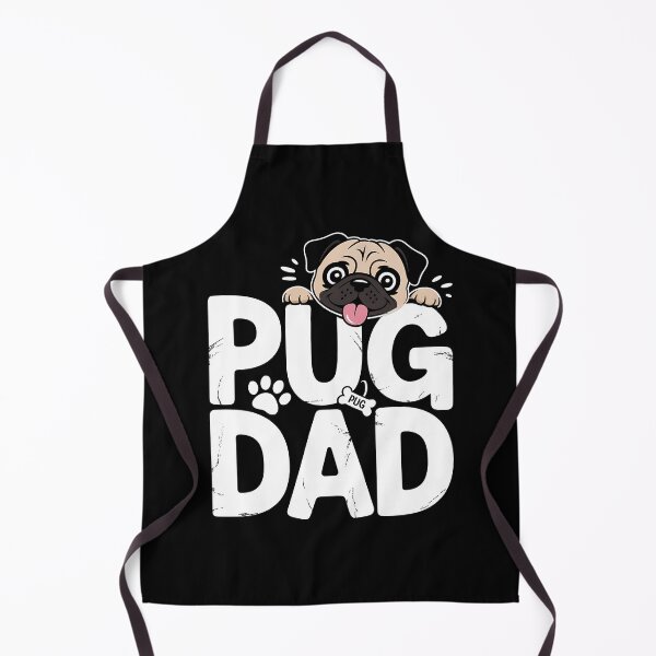 Item preview, Funny Pug Dad Father's Day Dog Lovers designed and sold by BakeryDozen.