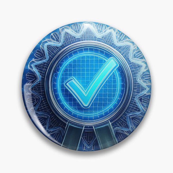 Item preview, verification check approved sign designed and sold by stemoir.