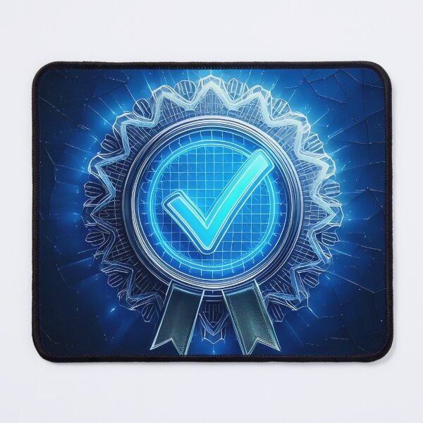 Item preview, verification check approved sign designed and sold by stemoir.