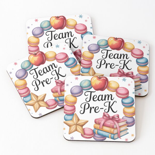 Item preview, Team Pre-K Teacher Student Preschool Back To School designed and sold by blueyeeti.
