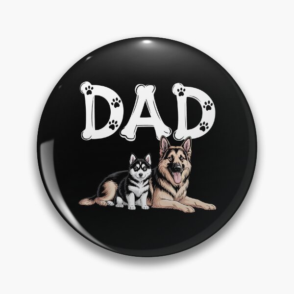 Item preview, German Shepherd Dad Father Grandpa Father's Day designed and sold by BakeryDozen.
