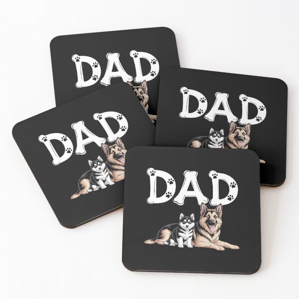 Item preview, German Shepherd Dad Father Grandpa Father's Day designed and sold by BakeryDozen.