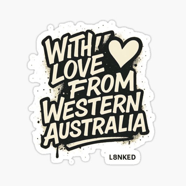 Item preview, L8NKED With Love From WA designed and sold by L8nked.
