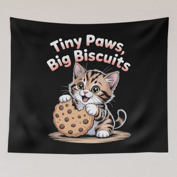 Item preview, Tiny Paws Big Biscuits designed and sold by blueyeeti.