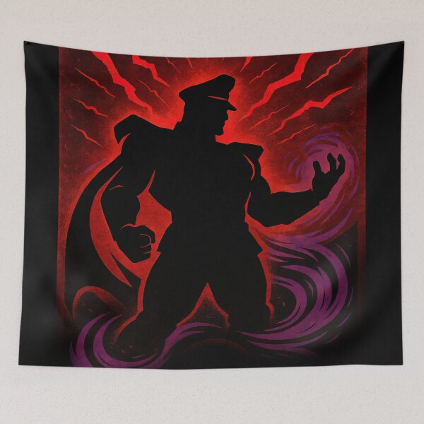 Item preview, Mr Bison Retro Boss Design designed and sold by Retr0Tshirts.
