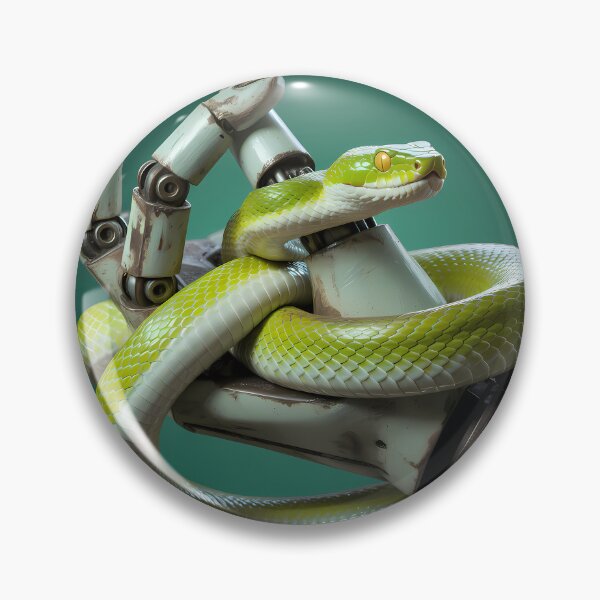 Item preview, Snake Coiled Around Robotic Hand designed and sold by FrameFiction3D.