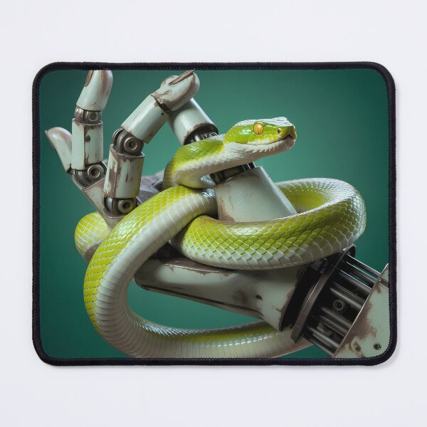Item preview, Snake Coiled Around Robotic Hand designed and sold by FrameFiction3D.