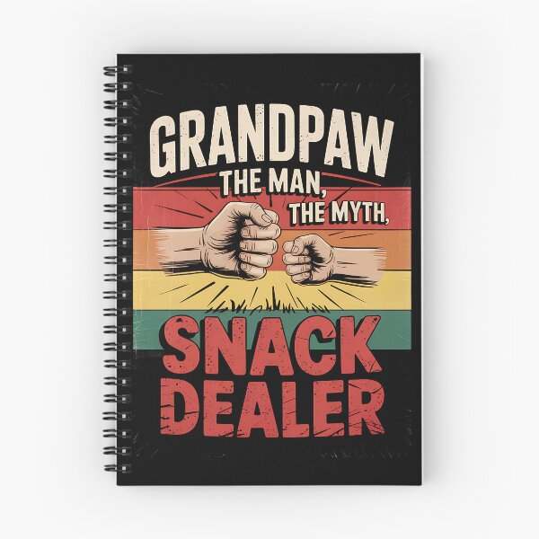 Item preview, Grandpaw The Myth The Snack Dealer Fathers Day Dog Grandpa designed and sold by BakeryDozen.