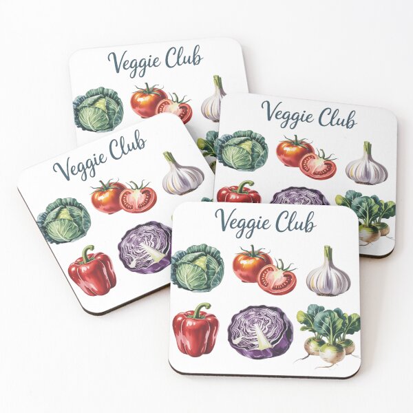 Artikelvorschau, Veggie Club Gemüse entworfen und verkauft von blueyeeti.