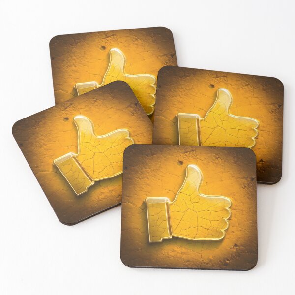 Item preview, thumb like in yellow background designed and sold by stemoir.
